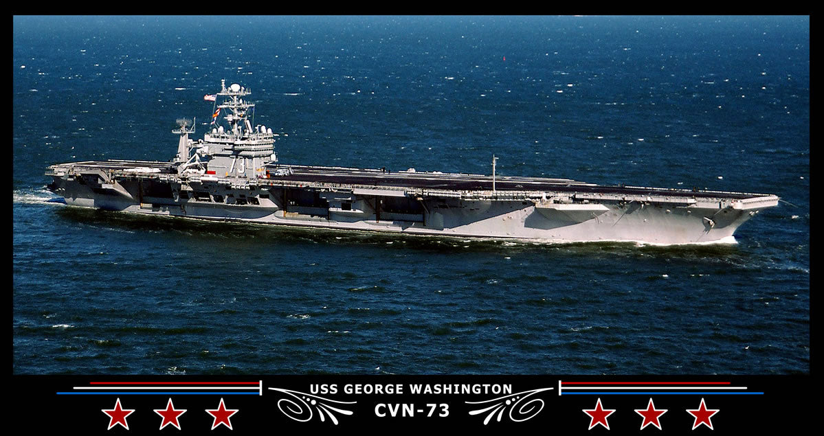 USS George Washington CVN-73 Art Print