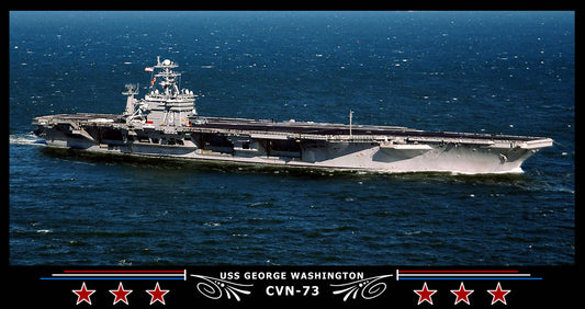 USS George Washington CVN-73 Art Print