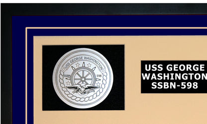 USS GEORGE WASHINGTON SSBN-598 Detailed Image A