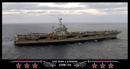 USS John C Stennis CVN-74 Art Print