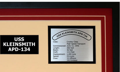 USS KLEINSMITH APD-134 Detailed Image B