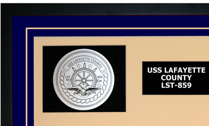 USS LAFAYETTE COUNTY LST-859 Detailed Image A