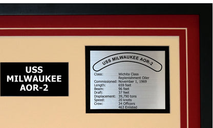 USS MILWAUKEE AOR-2 Detailed Image B