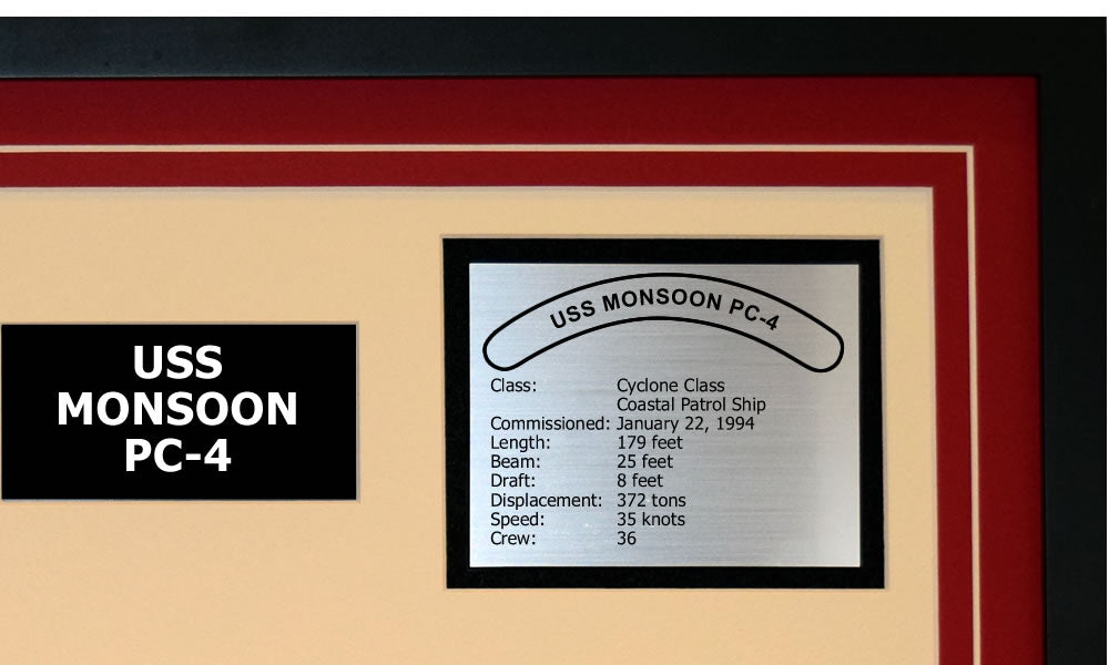 USS MONSOON PC-4 Detailed Image B