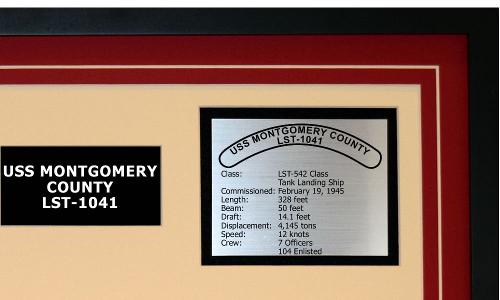 USS MONTGOMERY COUNTY LST-1041 Detailed Image B