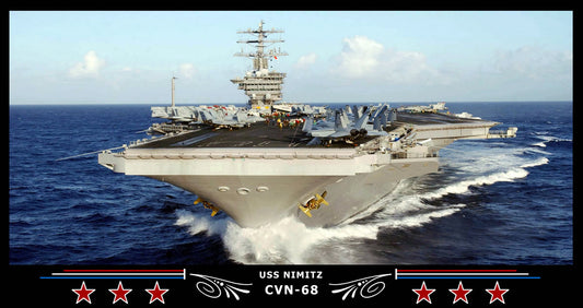 USS Nimitz CVN-68 Art Print