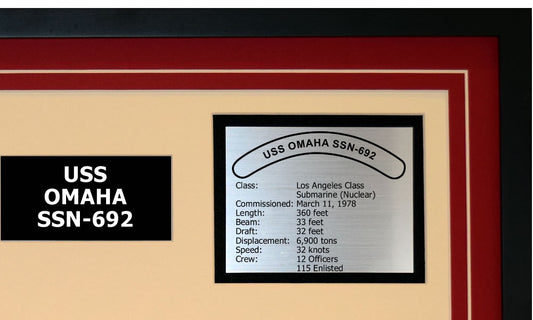 USS OMAHA SSN-692 Detailed Image B