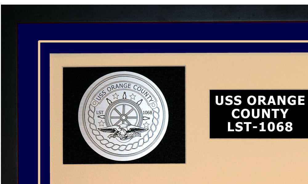 USS ORANGE COUNTY LST-1068 Detailed Image A