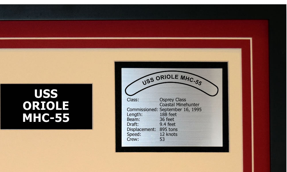 USS ORIOLE MHC-55 Detailed Image B
