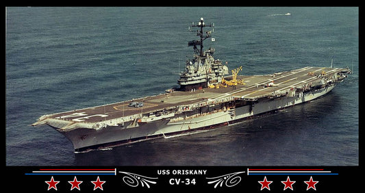 USS Oriskany CV-34 Art Print