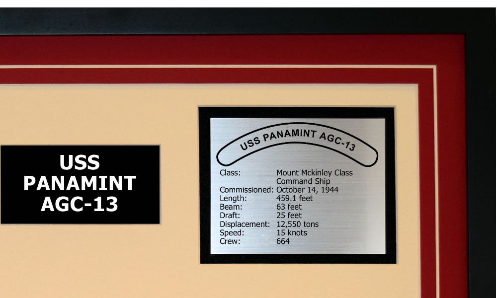 USS PANAMINT AGC-13 Detailed Image B