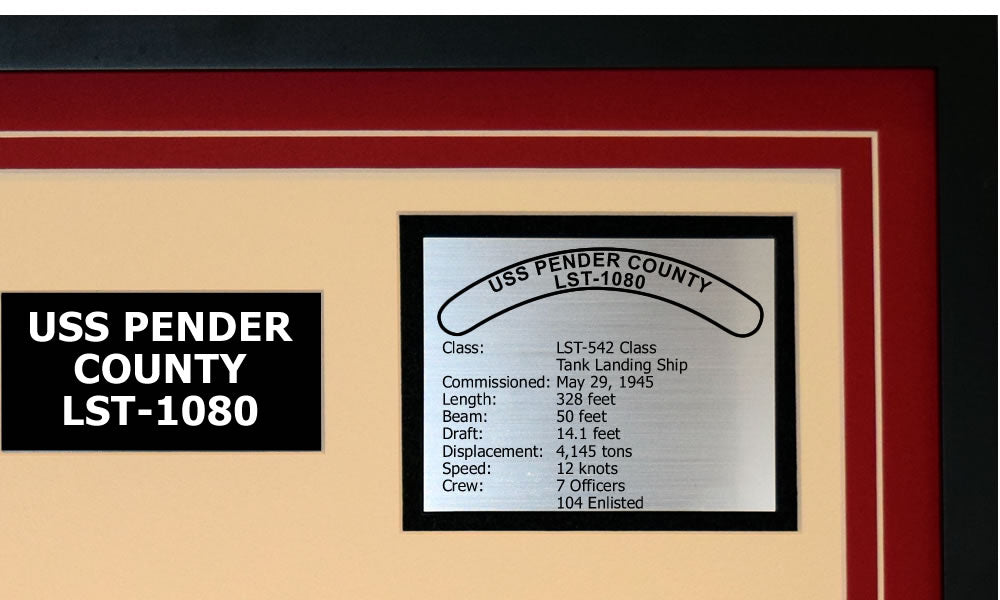 USS PENDER COUNTY LST-1080 Detailed Image B