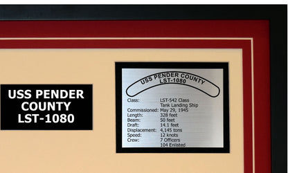 USS PENDER COUNTY LST-1080 Detailed Image B