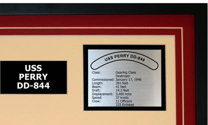 USS PERRY DD-844 Detailed Image B