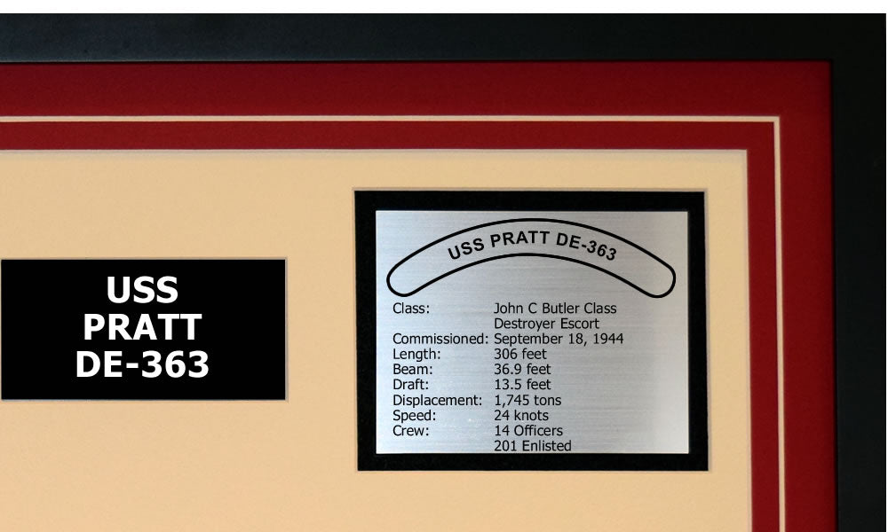 USS PRATT DE-363 Detailed Image B