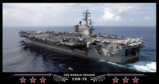 USS Ronald Reagan CVN-76 Art Print