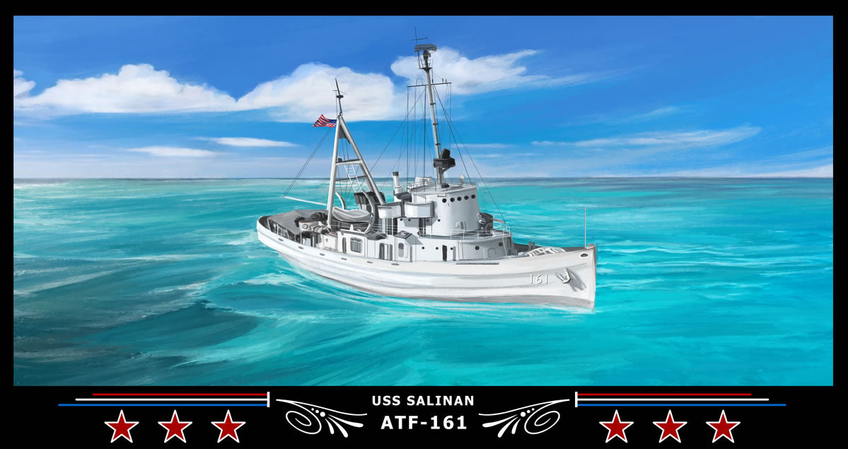 USS Salinan ATF-161 Art Print