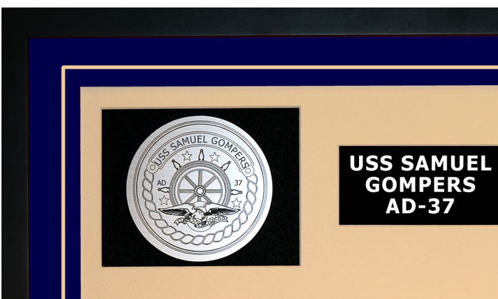 USS Samuel Gompers (AD-37) US Navy Challenge Coin – Modern Militaria Collectible