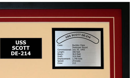 USS SCOTT DE-214 Detailed Image B