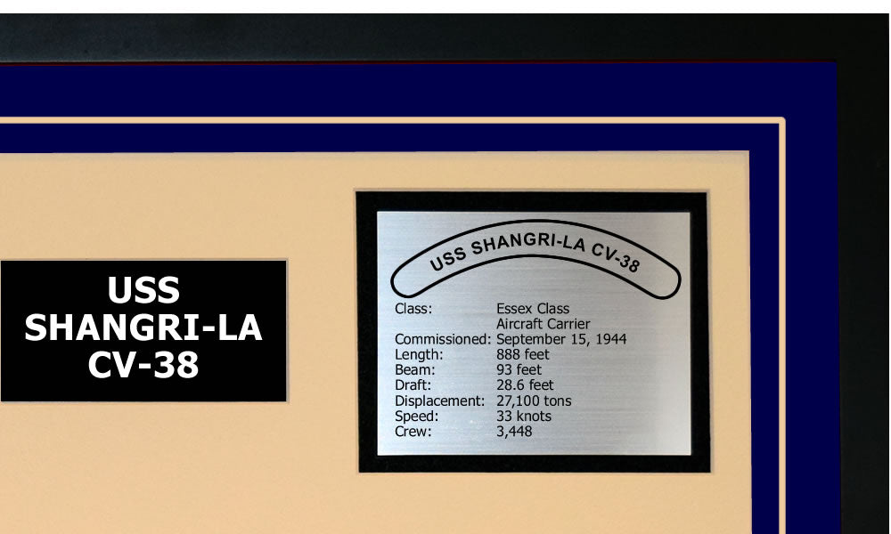 USS SHANGRI-LA CV-38 Detailed Image A