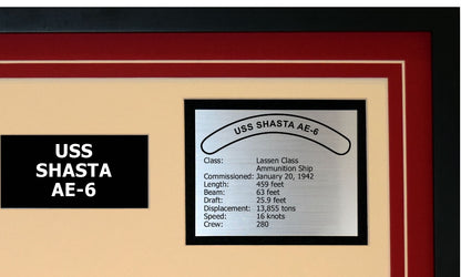 USS SHASTA AE-6 Detailed Image B