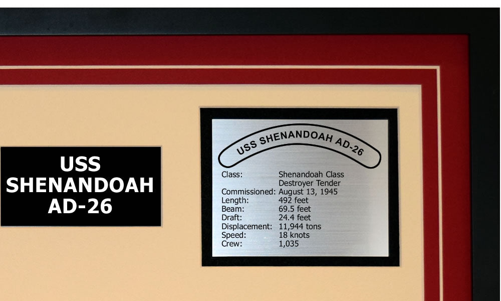 USS SHENANDOAH AD-26 Detailed Image B
