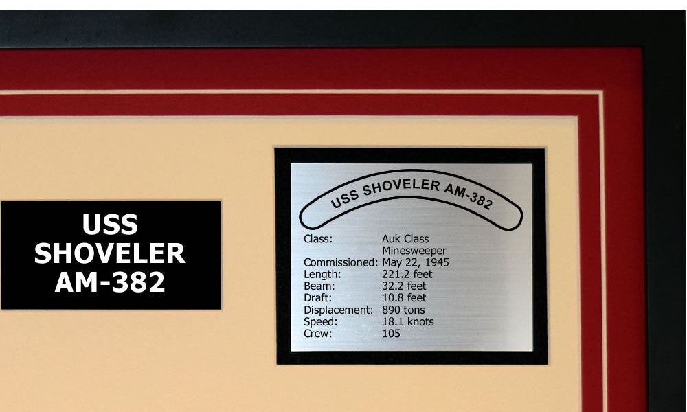 USS SHOVELER AM-382 Detailed Image B