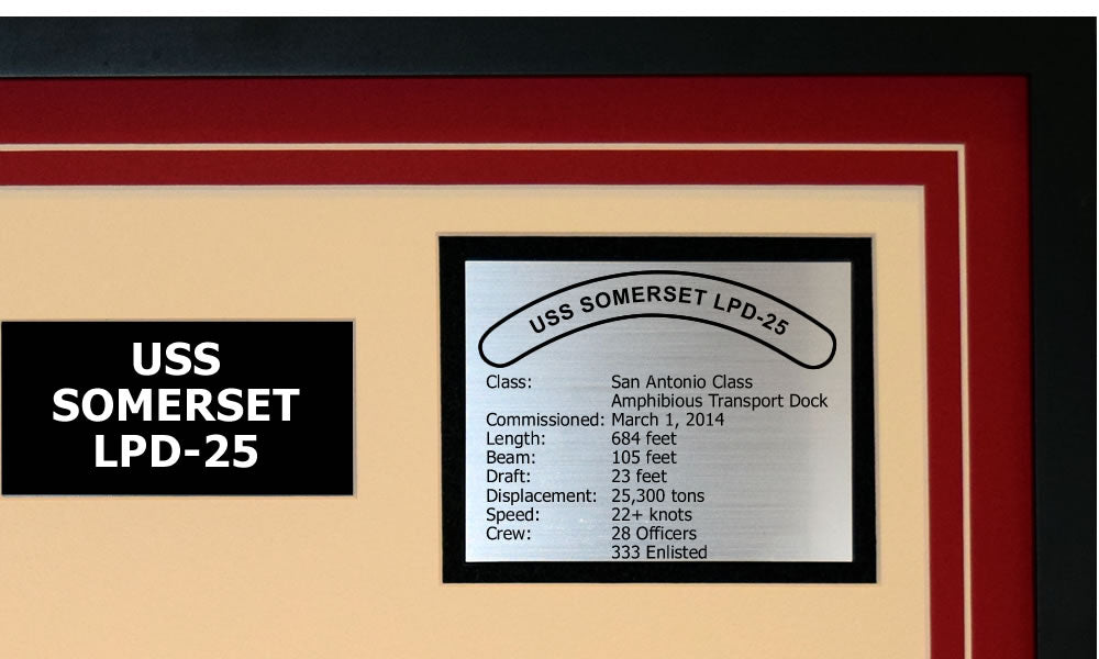 USS SOMERSET LPD-25 Detailed Image B