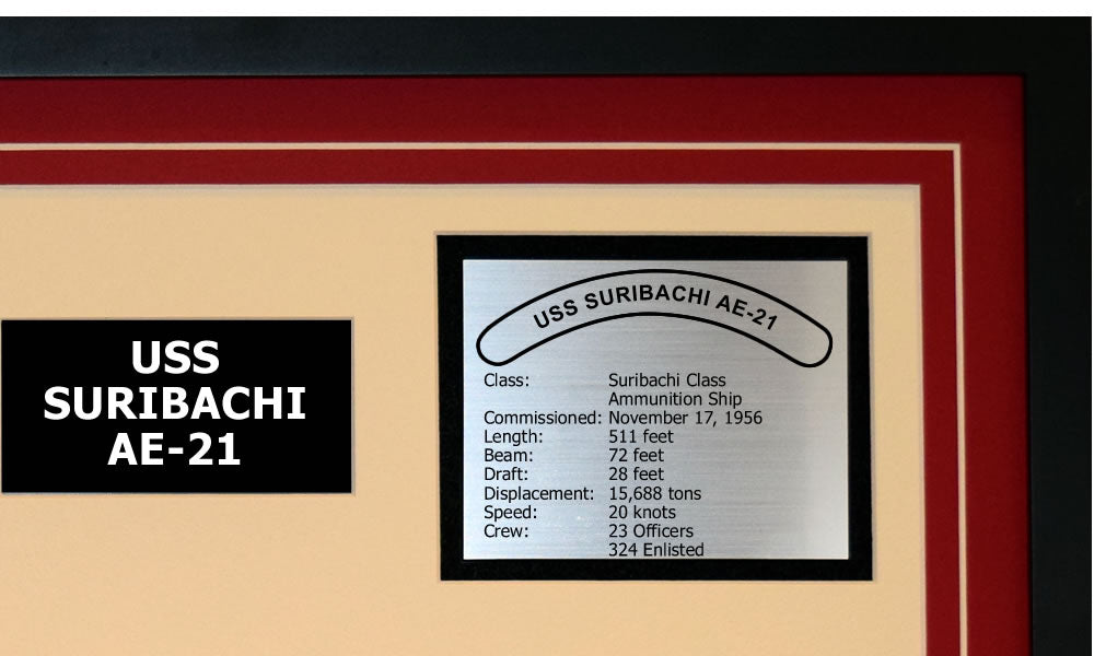 USS SURIBACHI AE-21 Detailed Image B