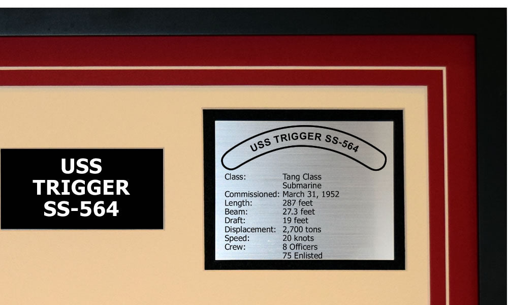 USS TRIGGER SS-564 Detailed Image B