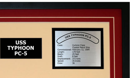 USS TYPHOON PC-5 Detailed Image B
