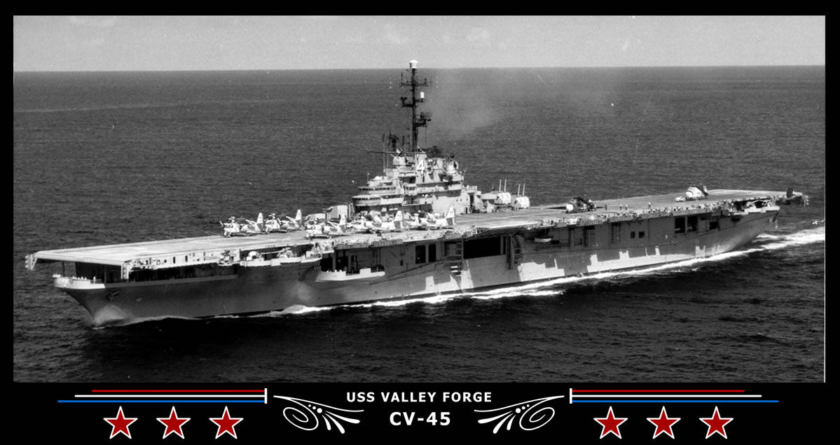 USS Valley Forge CV-45 Art Print