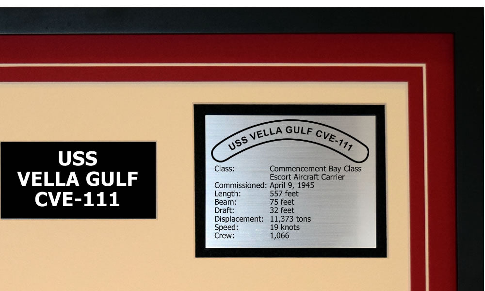 USS VELLA GULF CVE-111 Detailed Image B