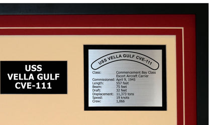 USS VELLA GULF CVE-111 Detailed Image B