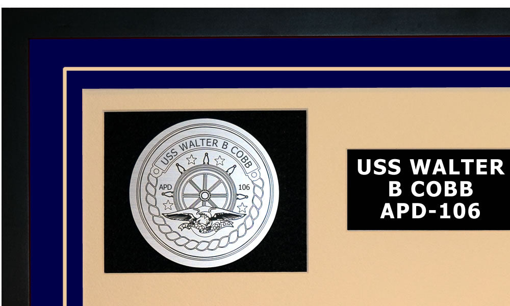 USS WALTER B COBB APD-106 Detailed Image A