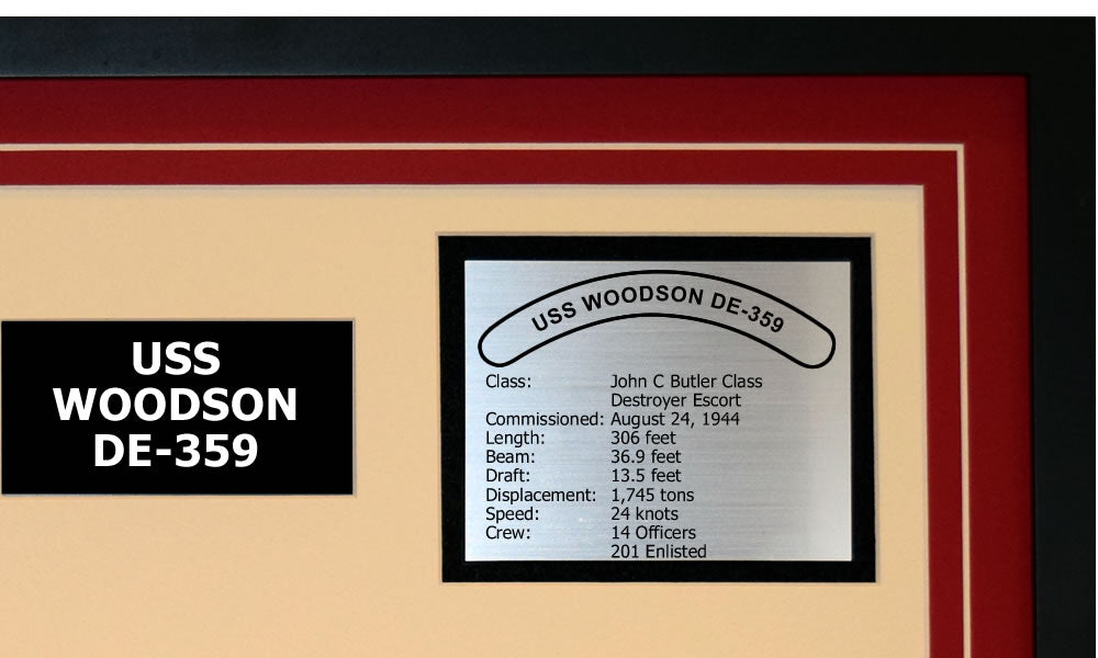 USS WOODSON DE-359 Detailed Image B
