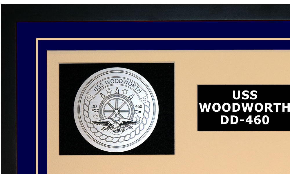 USS WOODWORTH DD-460 Detailed Image A