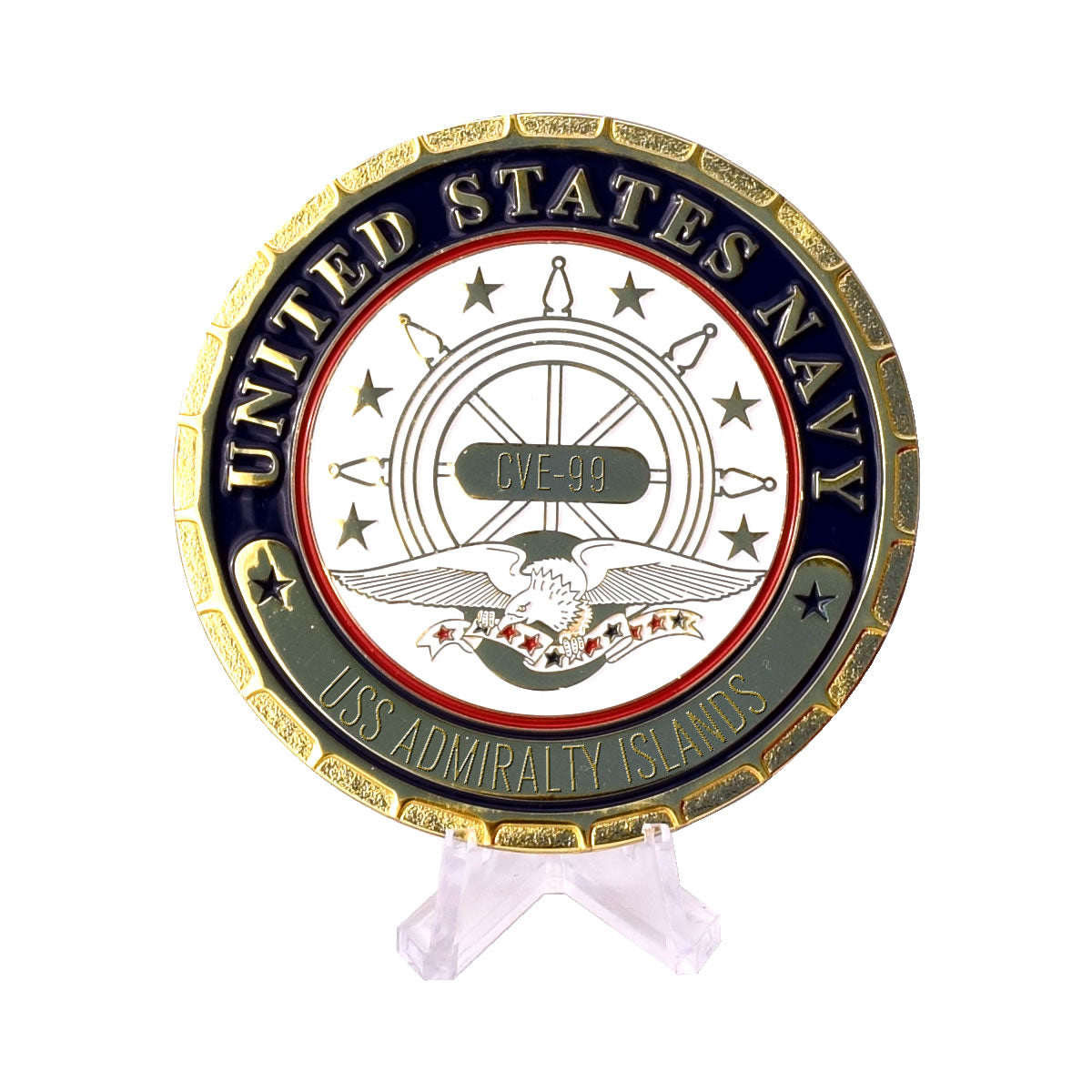 USS Admiralty Islands CVE-99 Navy Ship Plaque