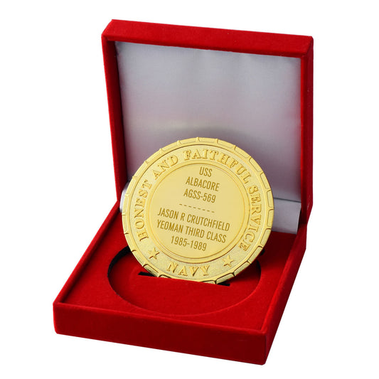 USS Albacore AGSS-569 Navy Ship Plaque