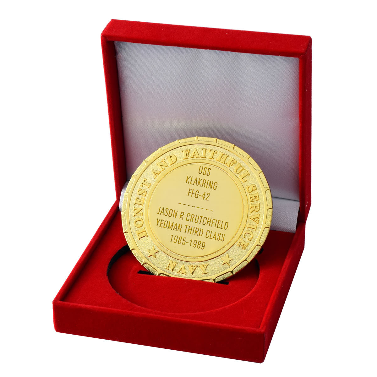 USS Klakring FFG-42 Navy Ship Plaque