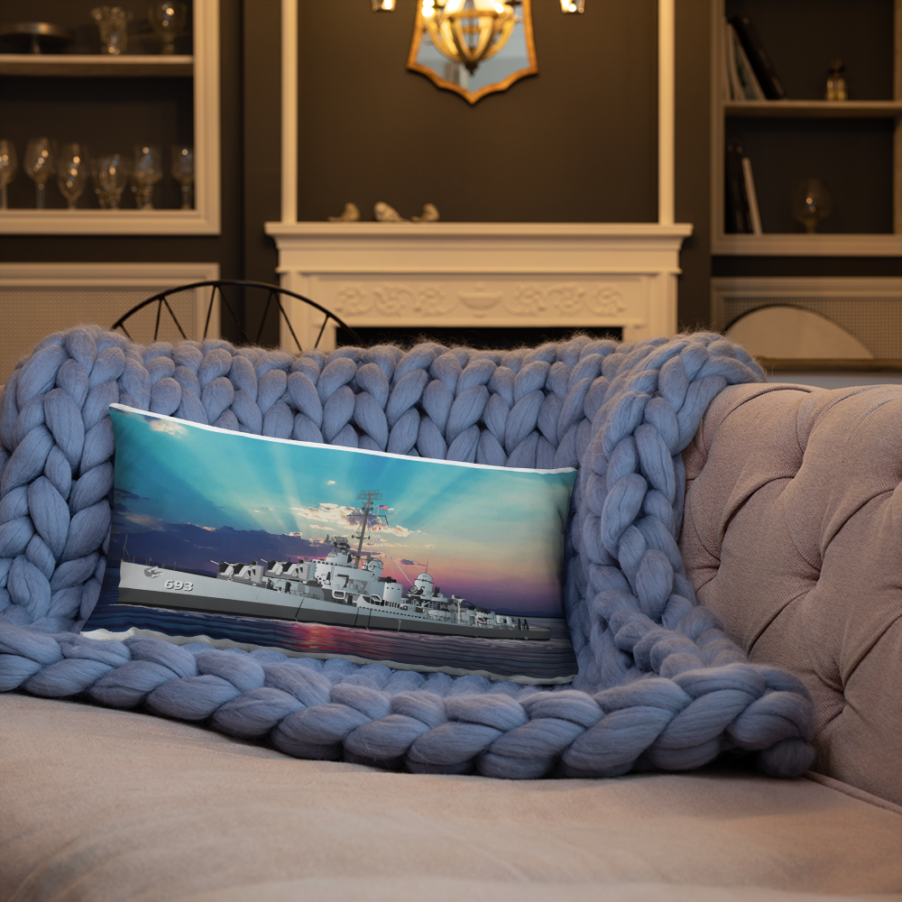USS Moale DD-693 Pillow