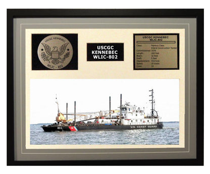 USCGC Kennebec WLIC-802 Framed Coast Guard Ship Display