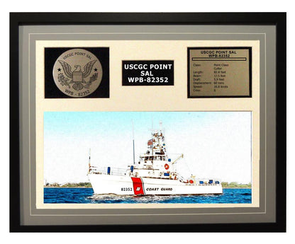 USCGC Point Sal WPB-82352 Framed Coast Guard Ship Display