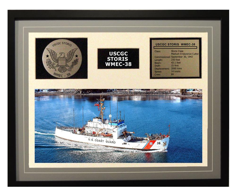 USCGC Storis WMEC-38 Framed Coast Guard Ship Display